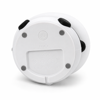 Veilleuse en silicone Panda mignon, rechargeable, à commande tactile, RGB, lampe de chevet pour enfants, lumière de sommeil pour chambre d'enfant, à intensité variable, avec minuterie