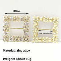 Hebilla de Plástico Rectangular Pequeña de 40 mm con Anillo en D, Plateada, para Correas de Reloj, Uso en Prendas, Color Personalizado, Impresión por Transferencia de Calor, Marca SF