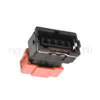 Adaptateur de prise de faisceau de câbles étanche à 4 broches avec bornes PA66 pour capteur de Position d'accélérateur automobile PB185-04326