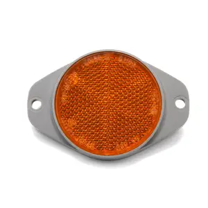 58Mm Ronde Reflex Reflectoren Met Dubbele Schroef Voor Auto Vrachtwagen