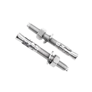 Nhà máy tùy chỉnh kích thước SS304 316 thép không gỉ nêm bu lông Neo bê tông mở rộng bu lông Neo với đai ốc và máy giặt - Product Image 1