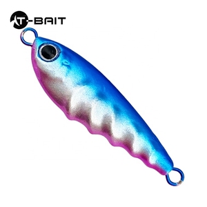 10g a 60g di occhi 3D di acqua salata di mare di tonno giallo multicolore vibrazioni Jigging esche velocità che affondano Jigs in metallo - Product Image 5