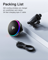 Chargeur sans fil magnétique certifié qi2 25W, charge rapide, chargeur sans fil avec refroidissement 25W Qi2.2, personnalisation