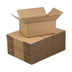 Boîte en carton d'emballage de papier ondulé de doublure d'éponge de boîte en carton de maître mobile écologique sur mesure pour l'expédition - Product Image 1