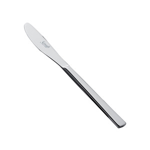 Salvinelli Lara Dinner <b>Knife</b> with Solid Handle in 18/10 Stainless Steel, 2.5 mm Thick - Product Image 1