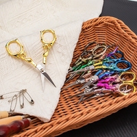 Petits ciseaux à lames droites en acier inoxydable pour la coupe de fils, la couture, la broderie, la couture à la main, multi-usages, pointus