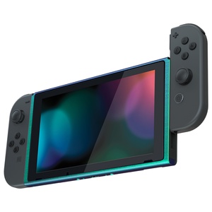 DIY Housing Shell Replacement Faceplate Front Frame for Nintendo <b>Switch</b> Console - Chameleon Green Purple for Gamepad - Product Image 5