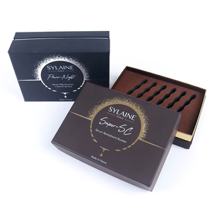 Boîte cadeau de luxe dorée magnétique pour parfum, avec finition mate UV et doublure en éponge écologique, haut de gamme pour flacon de parfum ou cosmétique - Product Image 5