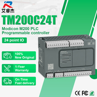 Contrôleurs PLC PAC Schneider Modicon M200 TM200C24T neufs d'origine, compacts, 24 points d'E/S, programmables.