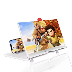 Nouveau support amplificateur d'écran 3D pour téléphone portable, support de bureau pour films et vidéos, vente en gros quotidienne - Product Image 5