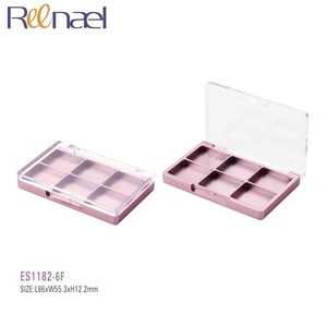 4 + 2 Màu Hồng Phấn Mắt Bảng Màu Trang Điểm Bao Bì Hộp Đựng Bảng Màu Long Lanh - Product Image 3