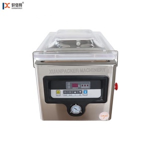 เครื่องซีลสูญญากาศแบบตั้งโต๊ะ รุ่น DZ-260 สำหรับอาหาร  แบบประหยัด  พร้อมฟังก์ชั่นบรรจุภัณฑ์อัตโนมัติด้วยฟอยล์และฟิล์ม - Product Image 4