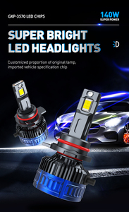 Faros LED de Alta Calidad, Bajo Precio, Alto Lumen 48000, Alta Potencia, Garantía Extendida, F66 Pro H1 H3 H4 H7 H11 H13 H15 9004 9005 - Product Image 3