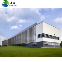 Fábrica de Estructuras de Acero Prefabricadas Modernas Resistentes a la Intemperie, Edificio de Acero de Gran Envergadura, Taller de Equipos Pesados
