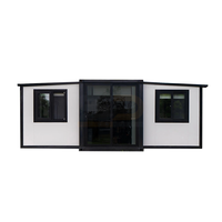 Rumah Kontainer Baja Prefabrikasi 20 ft 40 ft yang Dapat Diperluas, Rumah Prefabrikasi, Rumah Mungil, Rumah Tablet Nenek, Rumah Portabel