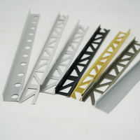 Ligne d'extrusion de profil en aluminium en métal de haute qualité de Ruicheng garniture de bord de tuile en aluminium L forme