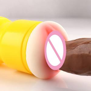 Männlicher Mastur bator Cup Realistische Muschi Weiches Silikon <span class=keywords><strong>Vagina</strong></span> Sexspielzeug für Männer Wieder verwendbare Produkte für Erwachsene - Product Image 2