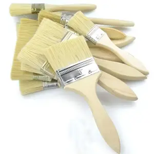 High Quality Paint Brush Painting Brushes Wall Tools For House Renovation wooden handle stainless steel ferrule paint brush