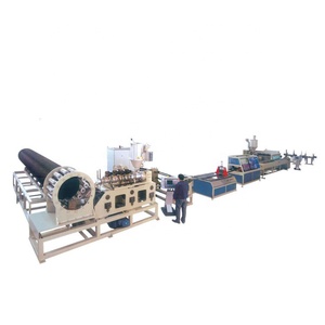 Ligne de production d'extrusion de tuyaux de drainage en PEHD renforcés par bande d'acier, prix du roulement de moteur automatique - Product Image 3