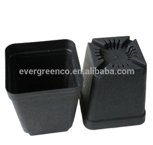 Pot de fleur moderne en plastique PP carré extra épais pour la maison jardinière de jardin pour suspendre les plateaux et couvercles de pépinière Version en carton - Product Image 4