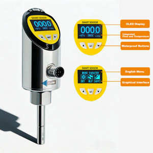 RS485 thông tin liên lạc dual-tham số đo lưu lượng cho nước và chất lỏng Temp chuyển đổi với 4-20mA đầu ra loại sản phẩm cảm biến lưu lượng - Product Image 2