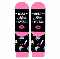 Meilleure maman jamais maman cadeau chaussettes fête des mères chaussettes drôles pour maman