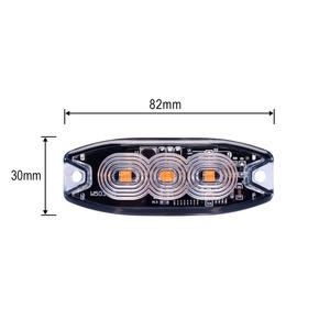 SUMBEX 9W Mini lumière stroboscopique LED barres lumineuses de travail auxiliaires DC 12-24V pour camion et tracteur accessoires d'éclairage de voiture - Product Image 2