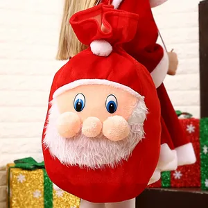 Costume de Père Noël Haut de Gamme en Velours de Soie Doré pour <span class=keywords><strong>Enfants</strong></span> et Parents, Tenue de Cosplay Festive de Noël, Vente en Gros Usine - Product Image 5
