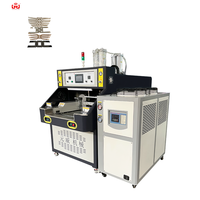 Machine de soudage à table coulissante automatique économique pour sandales en cristal thermopressées