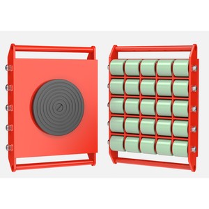 Вспомогательные роликовые коньки для электрических тележек, сверхпрочные стальные ролики - Product Image 1