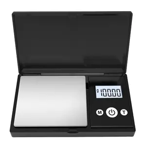 Black 200g High Professional Jewelry Scale G / Oz / Ozt / Dwt / Gn / Ct Mini Scales Balance Weighing Scales