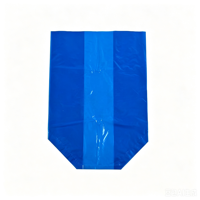 Sacs en plastique à fond carré en LDPE haute résistance, doublure intérieure pour boîte en carton, imperméable, personnalisable, OEM disponible