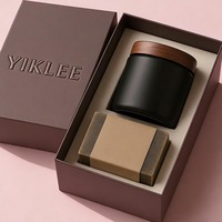 Boîte en carton ondulé écologique personnalisée avec poignée pour l'emballage de 2 pots en verre, miel/sel marin, aliments en conserve, huile, taille et impression personnalisées