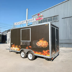 Remolque de Pizza con Cocina Completa, Carrito de Pizza Móvil, Remolque de Restaurante al Aire Libre, Equipo de Catering Comercial, Carrito de Venta - Product Image 6