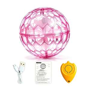 Bola Voladora Inteligente LED <span class=keywords><strong>con</strong></span> Control Manual por Inducción, 360 °   Bola Mágica Luminosa Boomerang, Esfera Flotante, Mini Juguete Genial, Regalos al por Mayor - Product Image 4