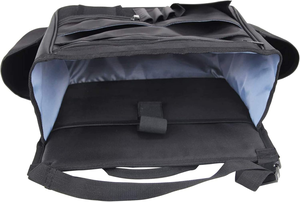 Sac de rangement suspendu pour siège de <span class=keywords><strong>voiture</strong></span> durable, sac organisateur extérieur pour siège avant et arrière, sac pour ordinateur portable, porte-gobelet, sangle réglable - Product Image 4