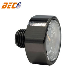 เกจวัดแรงดันขนาดเล็ก 25 มม. 5000 ปอนด์ต่อตารางนิ้ว M10*1 ไมโครเกจ แมนอมิเตอร์ สำหรับเพ้นท์บอล <span class=keywords><strong>PCP</strong></span> อัดอากาศ - Product Image 5