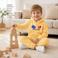 Ensemble de survêtements et sweats à capuche pour bébés et enfants, collection hiver, personnalisable