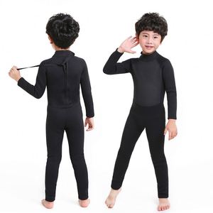Customized Kids <strong>Children</strong> Youth Boys Girls 2.5mm Neoprene Long Sleeves Anti-UV Sun Protect Surf <strong>Diving</strong> Full Wetsuit - Product Image 1