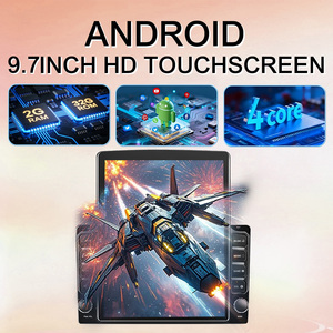 Pantalla para coche de 9.7 pulgadas, Android Auto para Ford F250 Super <span class=keywords><strong>Duty</strong></span> 6.7L <span class=keywords><strong>2010</strong></span>, CarPlay con wifi, reproductor de DVD para coche, radio para coche con música. - Product Image 4