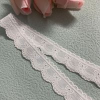 Spot vente en gros broderie coton dentelle accessoires du vêtement dentelle nœud dentelle à la main bricolage