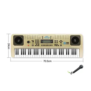 2021 nouveau produit 61 clé musique enseignement professionnel clavier électronique pour débutant en plastique piano électronique 61 touches