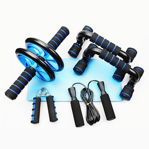 Kit de Gimnasio de 5 Piezas con Rueda para Abdominales de Alta Calidad para Ejercicio en Casa - Product Image 1