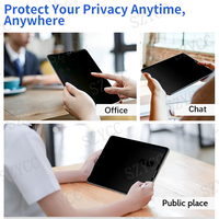 Laptop Anti mengintip Anti cahaya biru pelindung layar 360 derajat 4 cara antispy tablet privasi Film layar untuk iPad Pro 12.9 inci