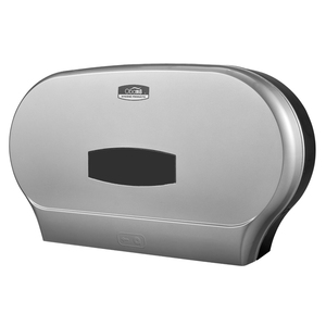 Distributeur de papier <span class=keywords><strong>toilette</strong></span> mural moderne en plastique ABS blanc à double rouleau de grande taille pour usage hôtelier CD-8032A - Product Image 6