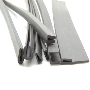 U-Shaped Epdm <b>Rubber</b> Sealing <b>Strip</b> 100mm For Curtain Wall Automotive Use - Product Image 1