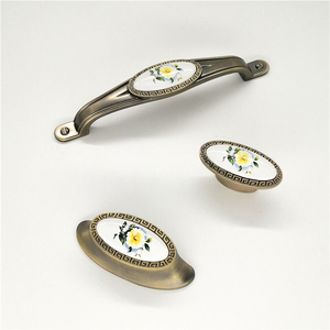 Manija de puerta de aleación de zinc de lujo de alta calidad Manija y tiradores de cerámica MAB - Product Image 6