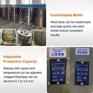 Machine automatique MY pour <span class=keywords><strong>la</strong></span> fabrication <span class=keywords><strong>de</strong></span> crêpes, d'injera et <span class=keywords><strong>de</strong></span> feuilles <span class=keywords><strong>de</strong></span> rouleaux <span class=keywords><strong>de</strong></span> printemps – Prix compétitif - Product Image 4