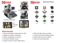 Nueva Estación de Retrabajo BGA Automática de 2 Zonas con Control Preciso, Calentamiento Independiente, Pantalla Digital LED para Desoldar Chips PCB