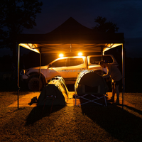 Feux LED de toit personnalisables en aluminium de haute qualité, blanc/ambre, à intensité variable, conformes ROHS, pour UTV, SUV, 4x4, éclairage extérieur de barre de toit